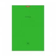 Тетрадь А4 96л. кл. 096047254-56565 ErichKrause® Классика Neon зеленая (обложка мелов. картон, неоновая печать, бумага офсет 60г/м2, на скрепке)