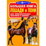 Большая книга. Лошади и пони 978-617-7352-00-5