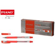 Ручка на масл. основе Piano PT-350 красная