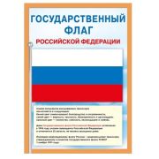 Плакат гос. символы 071.406 Флаг РФ (А4)