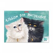 Альбом д/рисования на склейке 30л. 54341 ErichKrause® Funny Cats