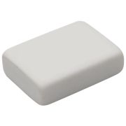 Ластик Buro SQ-small 26х18.5х8мм резина термопластичная белый