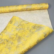 Бумага подарочная жатая в рулоне 5мх70см «Жёлтая» 49652-1DL