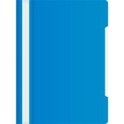 Скоросшиватель А4 пласт. Buro -PSE20BU/BLUE прозрач.верх.лист пластик синий 0.11/0.13