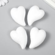 Пенопластовые заготовки «Сердечки-капли» 6 см набор 4 шт 661364