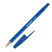 Ручка шариковая BEIFA АА 960В ОФИС  SOFT TOUCH синяя, пишущий узел 0,7мм,корпус с металлическим наконечником