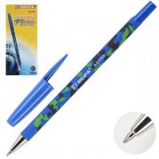 Ручка шариковая «BEIFA » АА 110D SOFT TOUCH синяя, пишущий узел 0,7 мм, сменный стержень 142мм, корпус КАМУФЛЯЖ,  металлический  наконечник