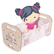Кроватка деревянная для кукол «Катюша» (44х24х24 см) 02945