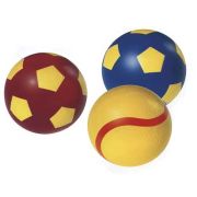 Мяч резин. 150мм, 55ЛП лакиров (спорт) р3-150