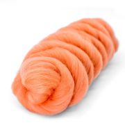 Лента для валяния (шерсть 100%) 50гр/2,1м 035 оранжевый