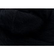 Лента для валяния (шерсть 100%) 50гр/2,1м 003 черный