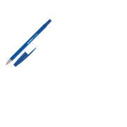 Ручка шариковая «BEIFA» АА 110В-BL SOFT TOUCH синяя, пишущий узел 0,7мм, корпус  синий, металлический  наконечник
