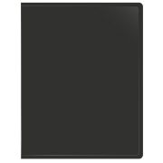 Папка с 80 прозр.вклад. Buro -ECB80BLACK A4 пластик 0.7мм черный