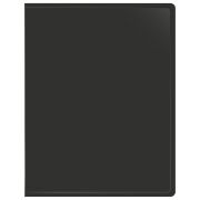 Папка с 60 прозр.вклад. Buro -ECB60BLACK A4 пластик 0.7мм черный