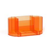 Подставка настольная ErichKrause® Victoria, Neon, оранжевая 52878
