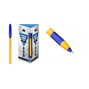 Ручка шарик. 64127 пишущий узел 1,0мм, синяя, однораз.