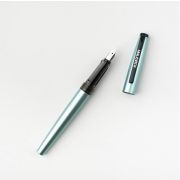 Ручка перьевая Малевичъ с конвертером, перо EF 0,4 мм, цвет: бирюзовый перламутр