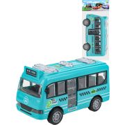 Автобус инерционный, размер 12х6,5х5,5см, пластик, цвет микс ( Арт. МИ-7490)