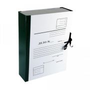 Короб архивный на завязках 70мм А4 картон переплетный «Дело» КСД4070-211 склад. черный
