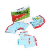 Крокодил веселый И-3000 12+ 100 игровых карт, инструкция от 2х игроков