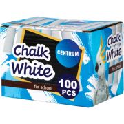 Мелки белые 100шт  Centrum 80372 Chalk