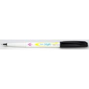 Ручка «Stylo»с пластик. пером , черная на водной основе, 0,4 мм JM11-A