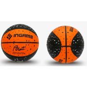 Мяч баскетбольный INGAME POINT №7 черно-оранжевый