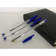 Ручка шариковая L&L934 синяя, пишущий узел 0,7мм, стержень 124мм