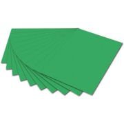 Бумага цветная 50*70см 300гр/м2 FOLIA зеленый изумруд 6154