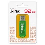 Флэш-драйв 32GB Mirex USB 2.0 ELF GREEN (ecopack)