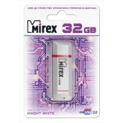 Флэш-драйв 32GB Mirex USB 2.0 KNIGHT WHITE (ecopack)