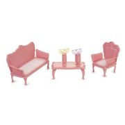 Мебель для кукол Маленькая принцесса С-1528 нежно розовая