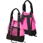 Сумка-рюкзак «deVENTE» 7032194 40x32x13 см, вес 300 г Розово-черный
