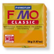 Пластика (в печ запек масса) Fimo classic оранжевый брус 56г 8000-4