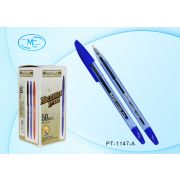 Ручка на масляной основе Piano PT-1147-А синяя, пишущий узел 1,0мм