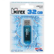 Флэш-драйв 32GB Mirex USB 3.0  ELF BLUE (ecopack)