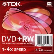 Диск DVD+RW 4,7Gb 4х Data Standard Cake box 25шт