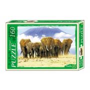 Пазлы 160эл. КБ160-4033 Африканские слоны