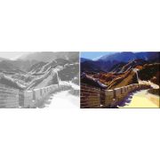 Холст на картоне с эскизом 30х40см Великая Китайская стена 141751 Сонет