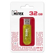 Флэш-драйв 32GB Mirex USB 2.0 ELF Yellow (ecopack)