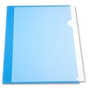 Папка-уголок А4 150мкр ЕЕ310/1 синяя