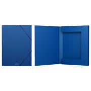 Папка на резинках А4 43099 ErichKrause® Classic, 30мм, A4 синяя 0.6мм короб