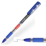 Ручка шариковая LUXOR «Spark» 1597 синяя, игольчатый пишущий узел 0.7мм, толщина линии письма 0,5мм, с резиновым гриппом