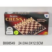 Шахматы 24см (доска, фигуры пласт.) в коробке. (Арт.698549)
