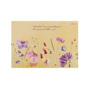 Альбом д/рисования на склейке 20л. 20-3943 Цветы