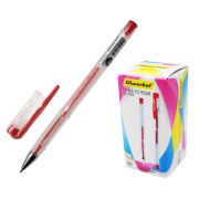 Гелевая ручка красная 0,7мм BURO LACONIC.