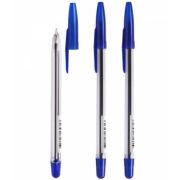 Ручка РС21 Стамм черная, линия 0,7, стерж 135мм (колпачок синий)