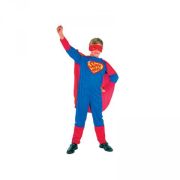 Карнавальный костюм «Супермен» N02091 на 4-6, 7-10, 11-14, в пакете с европодвесом