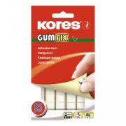 Клейкая лента-масса KORES Gum Fix удаляемая 84 шт/уп. 31600