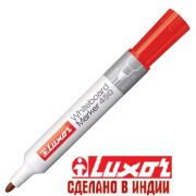 Маркер для досок красный LUXOR WBM 450 3653 спирт. основа,1-3мм